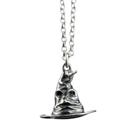Harry Potter zilveren ketting met hanger sorteerhoed