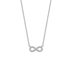 Lotus Silver zilveren ketting infinity