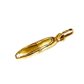 Hanger balletschoen in geel goud