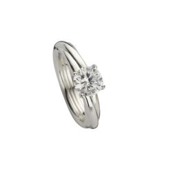 New Bling zilveren ring met cubic zirconia