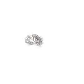 Zinzi zilveren ring met cubic zirconia