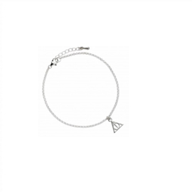 Harry Potter zilveren armband met bedel relieken van de dood