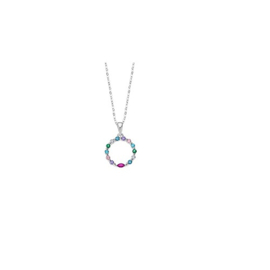 Lotus Silver zilveren ketting met hanger circle of life