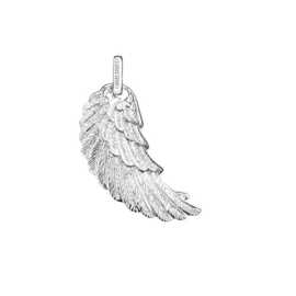 Engelsrufer zilveren hanger 'Wing', medium
