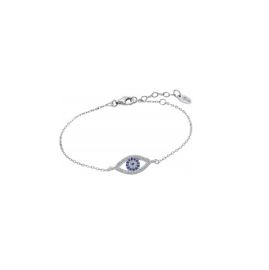 Lotus Silver zilveren armband met oog