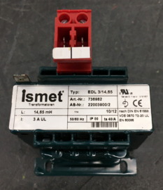 1 fase netsmoorspoel 14,65mH 3A type EDL