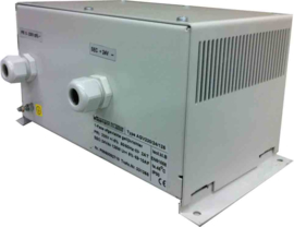 125W conventional rectifier power supply 230V/24VDC in plate steel enclosure