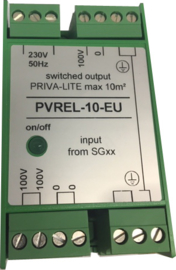 PVREL-10-EU Relais voor Saint-Gobain Privalite Quantum Glass panels