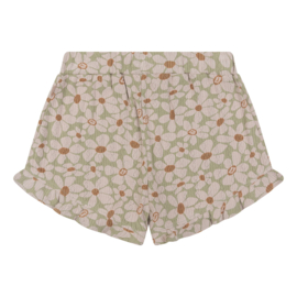 Daily 7 Organic Flower Rib Short