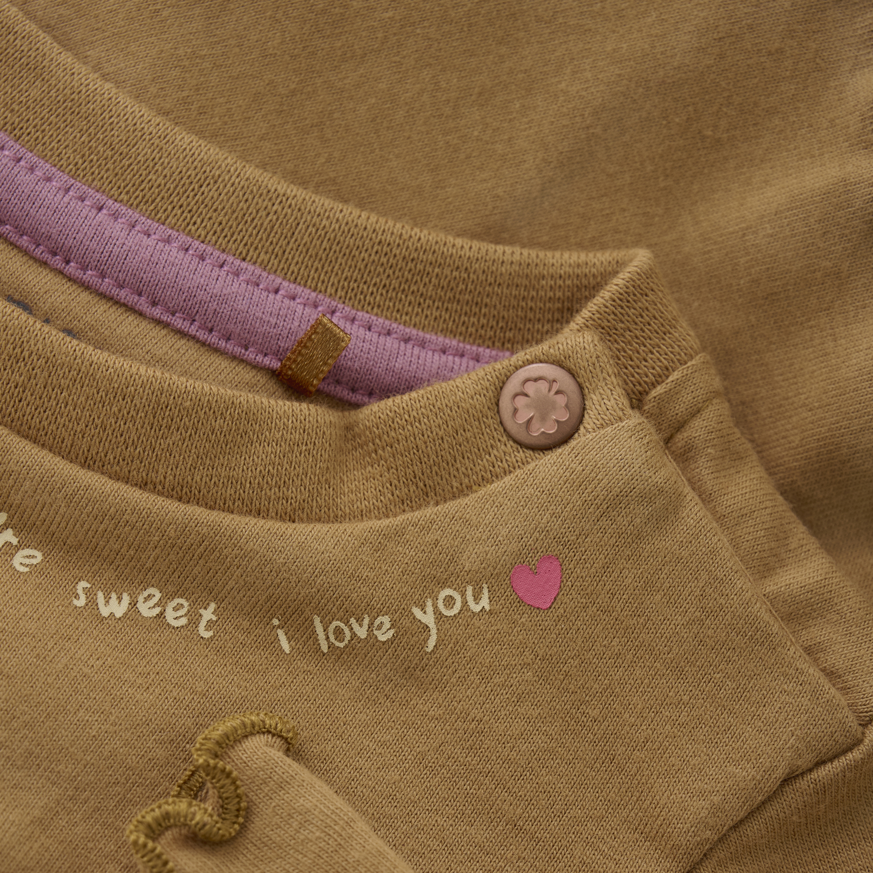 Noppies Girls Tee Tacony long sleeve Biscuit