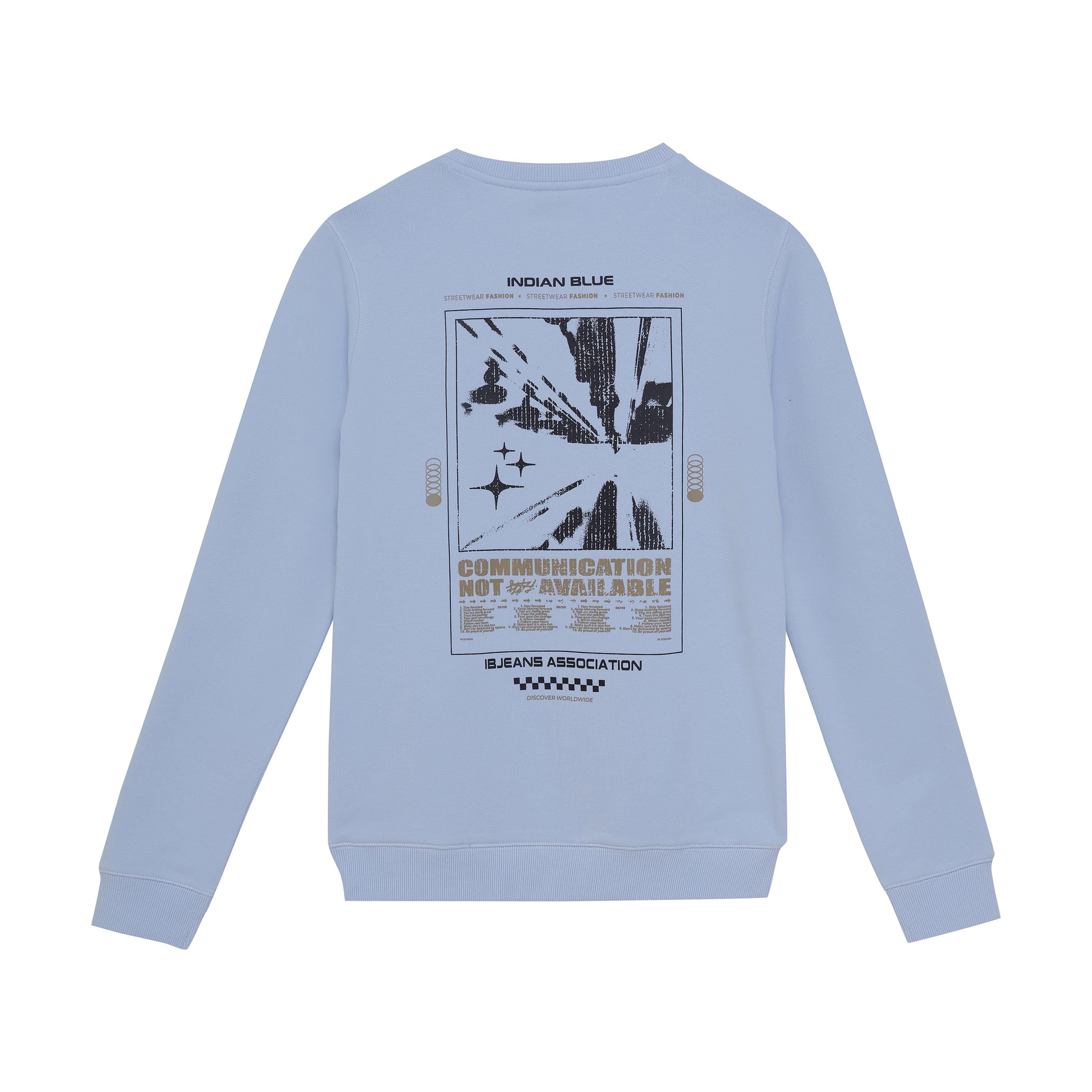 Indian Blue Jeans Sweater Backprint