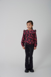 Jubel Blouse ruches AOP - Girls Club