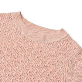 Wheat Knit Top S/S Alva