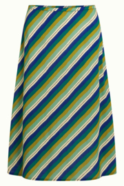 King Louie  Juno Midi Skirt Cliff