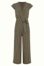 King Louie Mary Jumpsuit Castillo Stripe