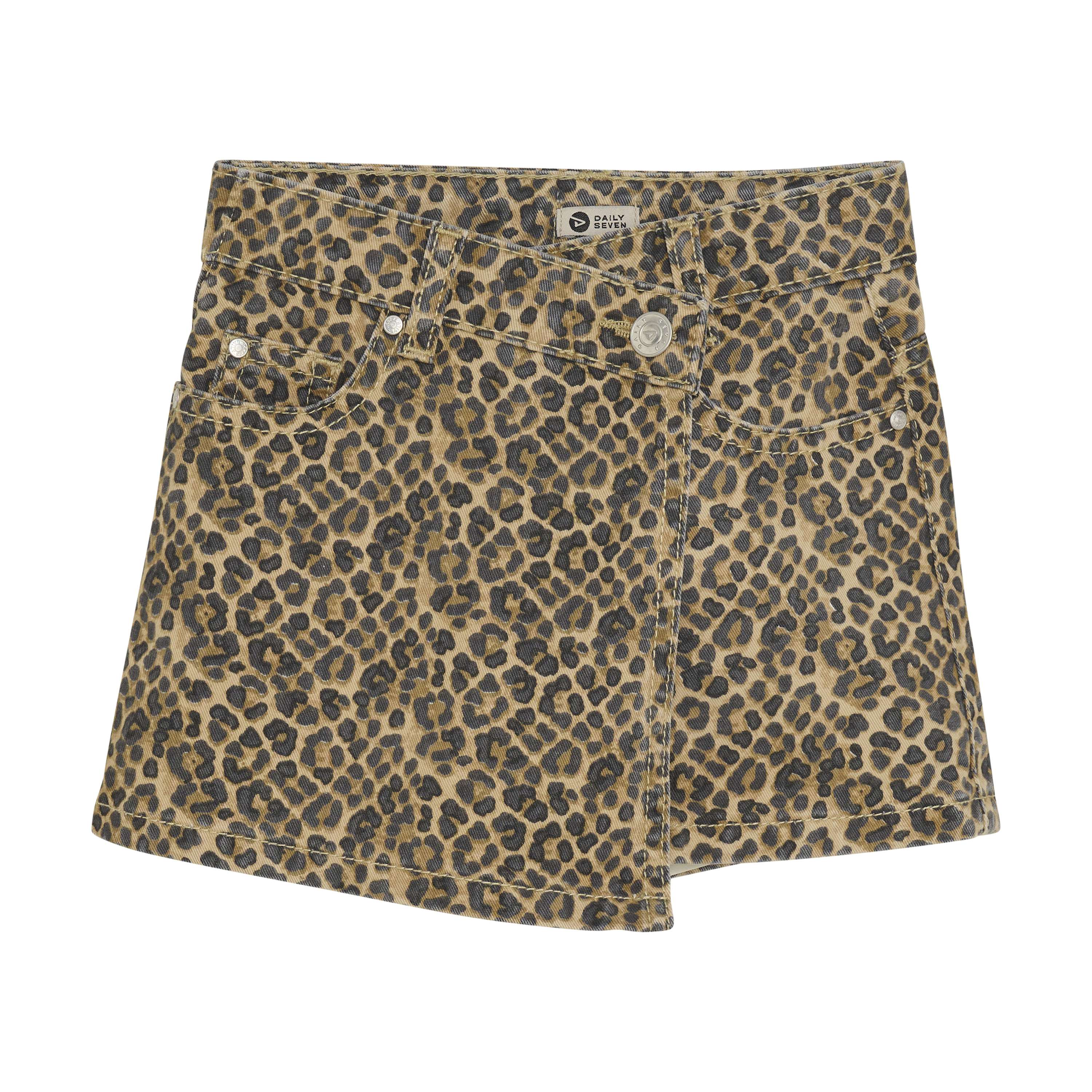 DAILY7   Twill Skort Animal