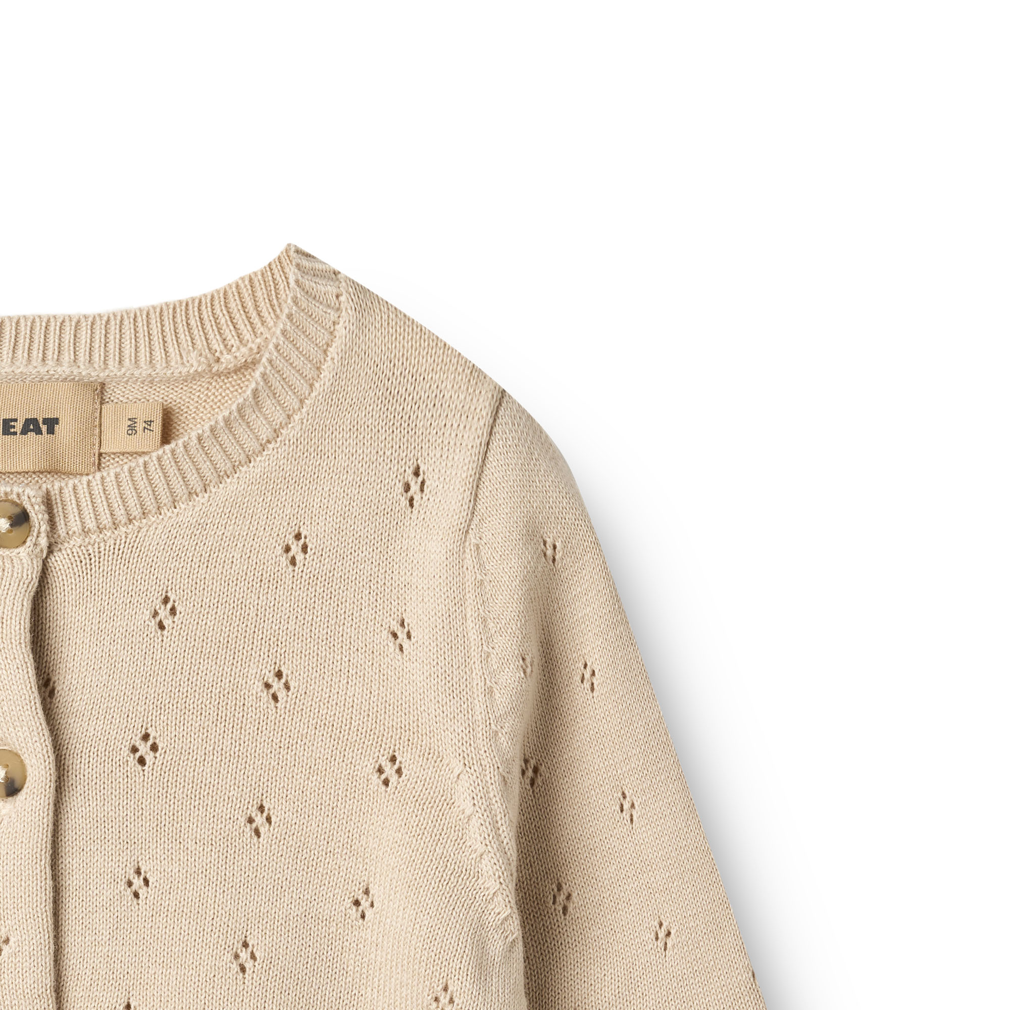 Wheat Knit Cardigan Maia