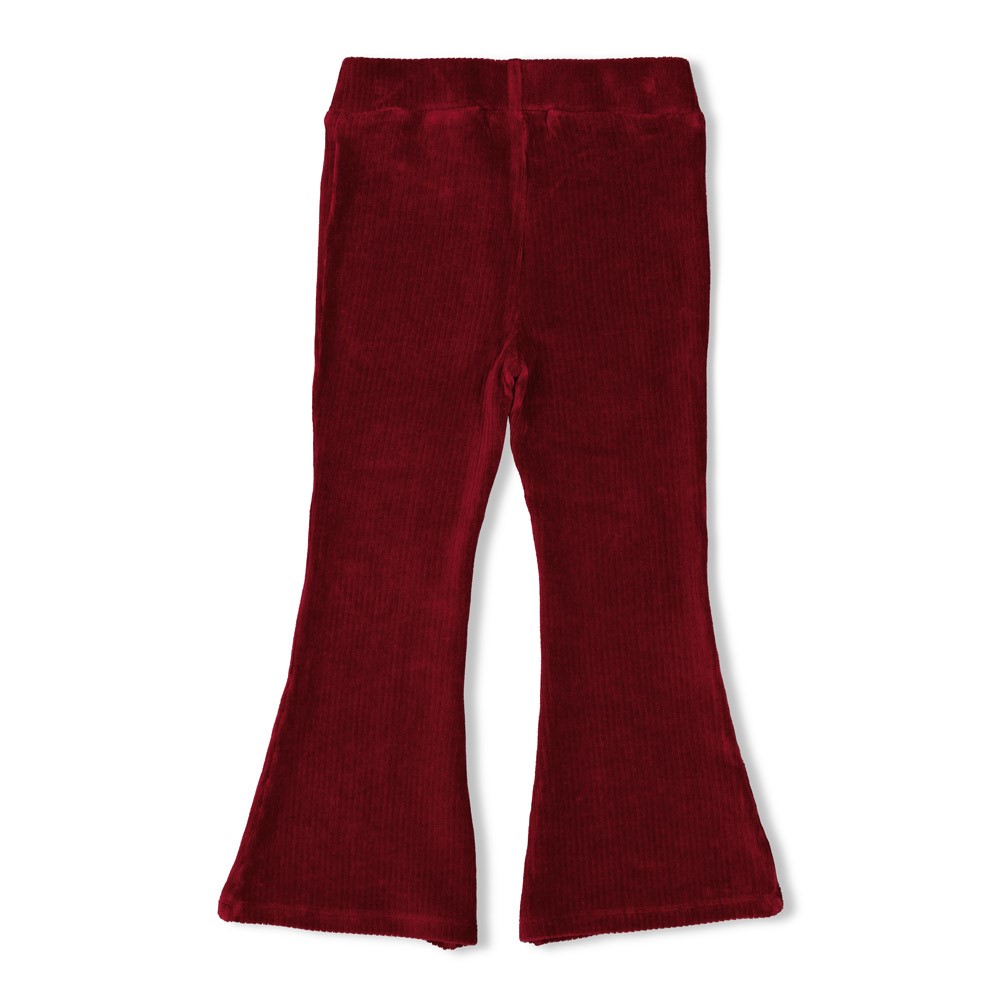 Jube Flared broek velours rib - Queen Of Hearts