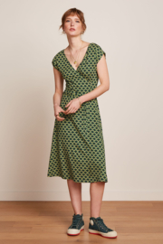 King Louie Mira Dress Touche Beacon Blue