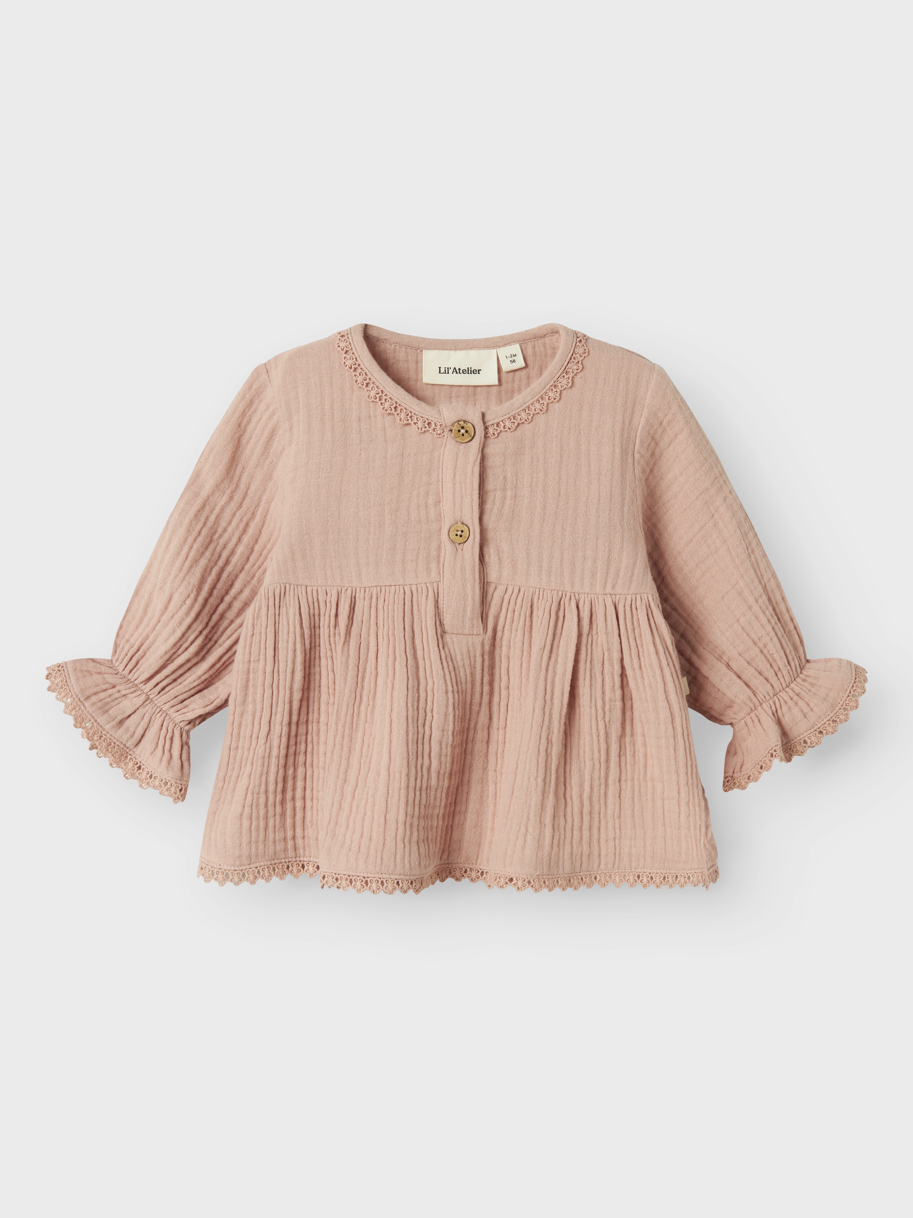 Lil' Atelier  BABY  NBFLULU LS SHIRT LIL