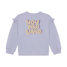 DAILY 7 Sweater Ruffle Sleeve