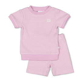 Feetje Shortama wafel - Summer Special Lilac