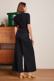 King Louie Border Palazzo Cropped Pants Milano