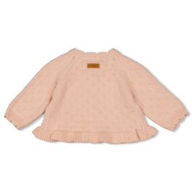 Feetje Vestje gebreid - Sweet Poppy