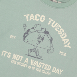 DAILY 7 Oversized Sweater Print