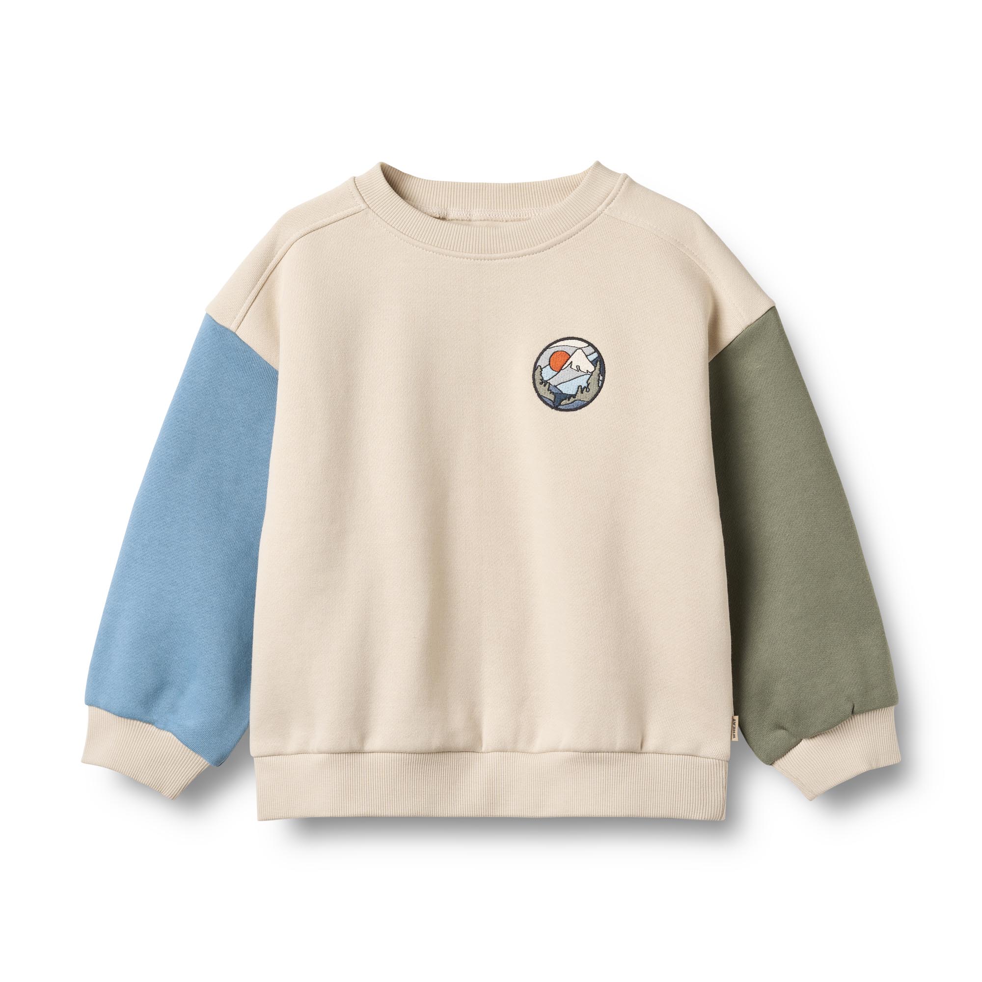 Wheat Sweatshirt L/S badge Elliot