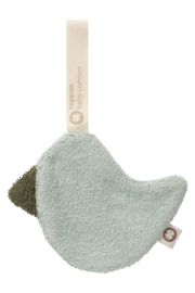 Noppies Duck pacifier cloth terry speen doekje Puritan Grey