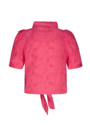 Flo girls 3D flower knot blouse