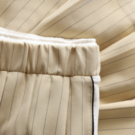 Indian Blue Jeans Skirt Pinstripe