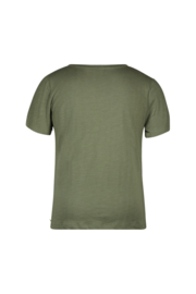 Flo Elodie Flo girls slub shirt with embroidery on chest