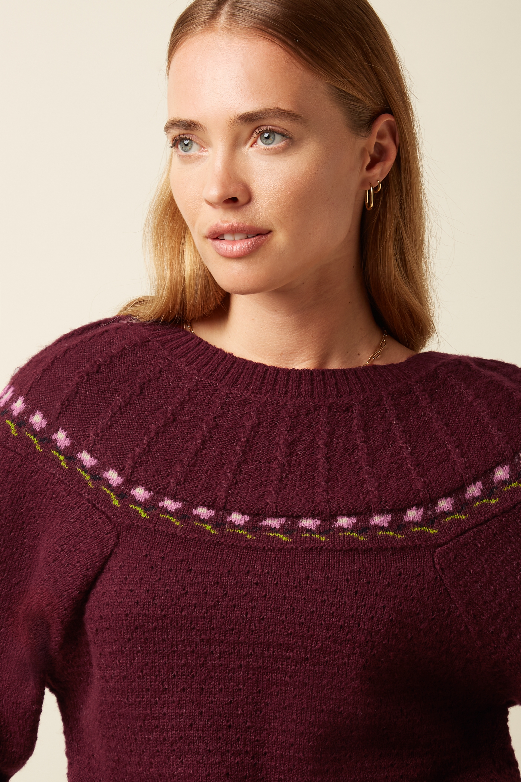 King Louie  Azzurra Yoke Top Carrasco
