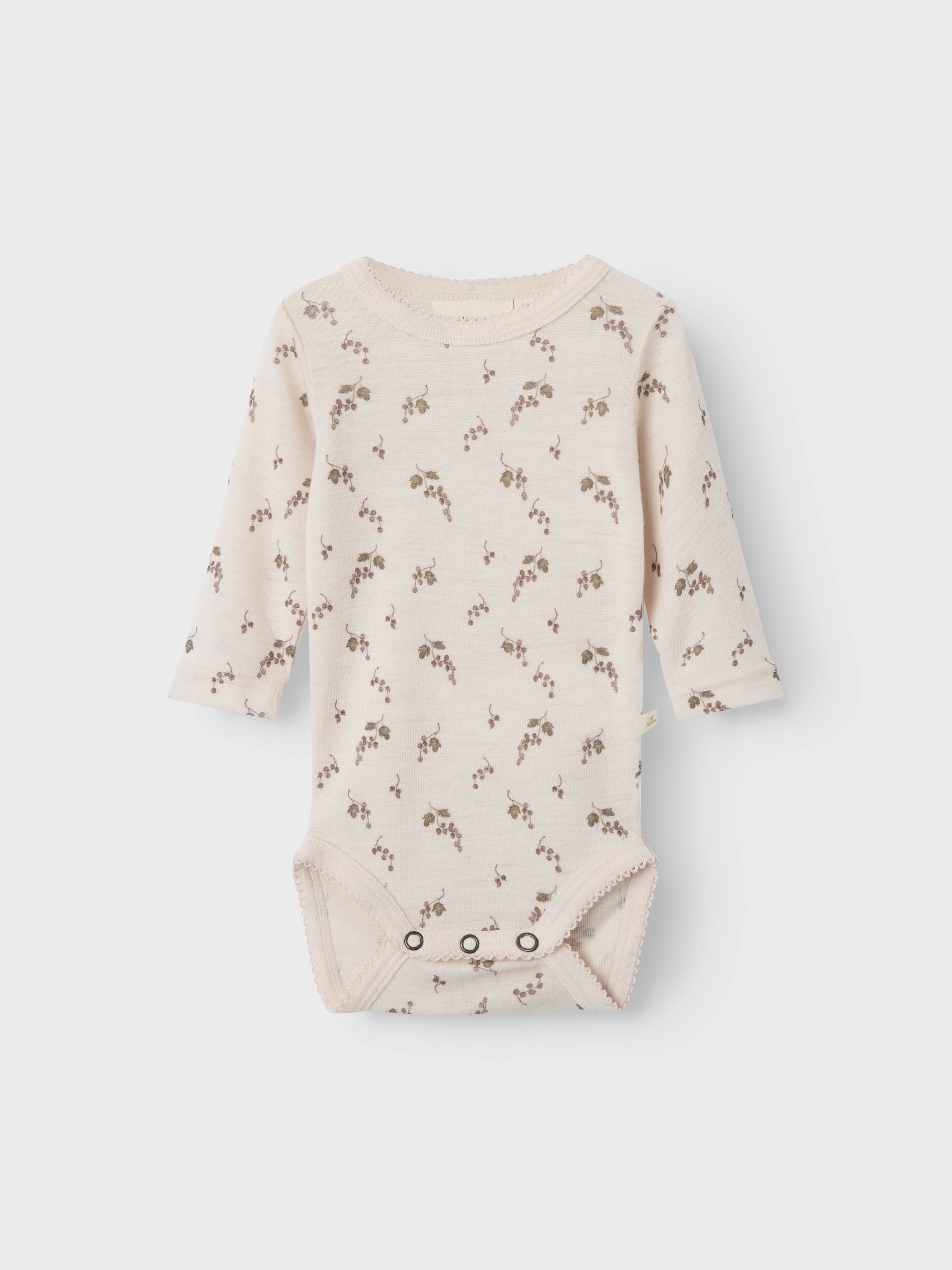 Lil' Atelier  BABY  NBFNOEL NIA WOOL LS SLIM BODY LIL NOOS