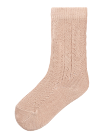 Lil' Atelier BABY NMFTARA KNEE SOCK LIL NOUGAT