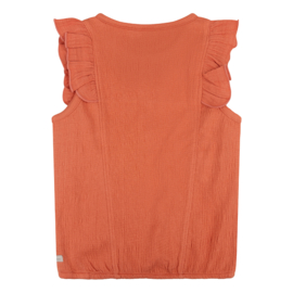 Daily 7 Organic Singlet Ruffle Structure