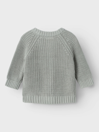 Lil' Atelier Baby NBNEMLEN LS KNIT CARD LIL NOOS