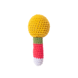 Global Affairs Crochet Rattle