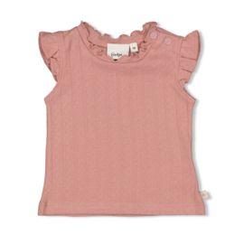Feetje  T-shirt pointelle rib - Starfish Wishes