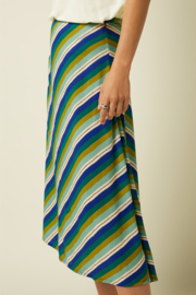 King Louie  Juno Midi Skirt Cliff