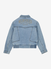 Indian Blue Jeans Denim Jacket Embroidery