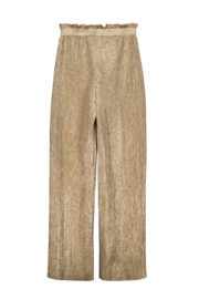 Flo  FLORA plisse pants gold