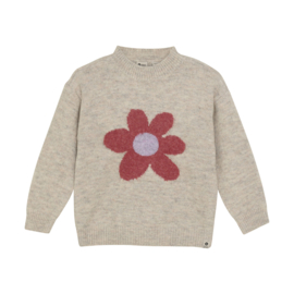 DAILY 7  Knitted Sweater Flower
