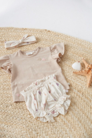 Feetje T-shirt ruches - Starfish Wishes