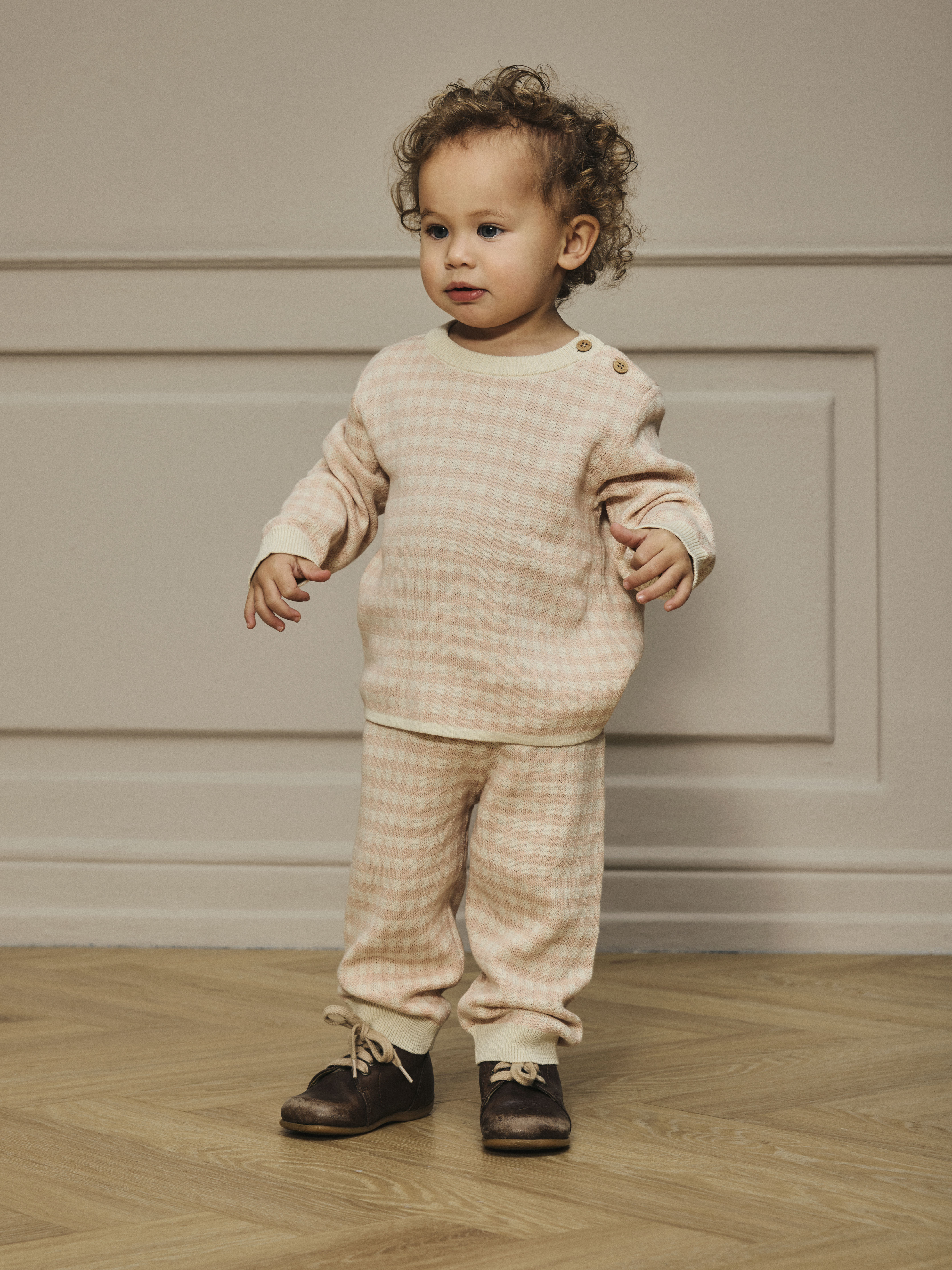 Lil' Atelier  BABY  NBFNADIE LS LOOSE KNIT LIL