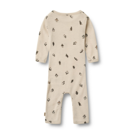 Wheat Wool Jumpsuit L/S Haven