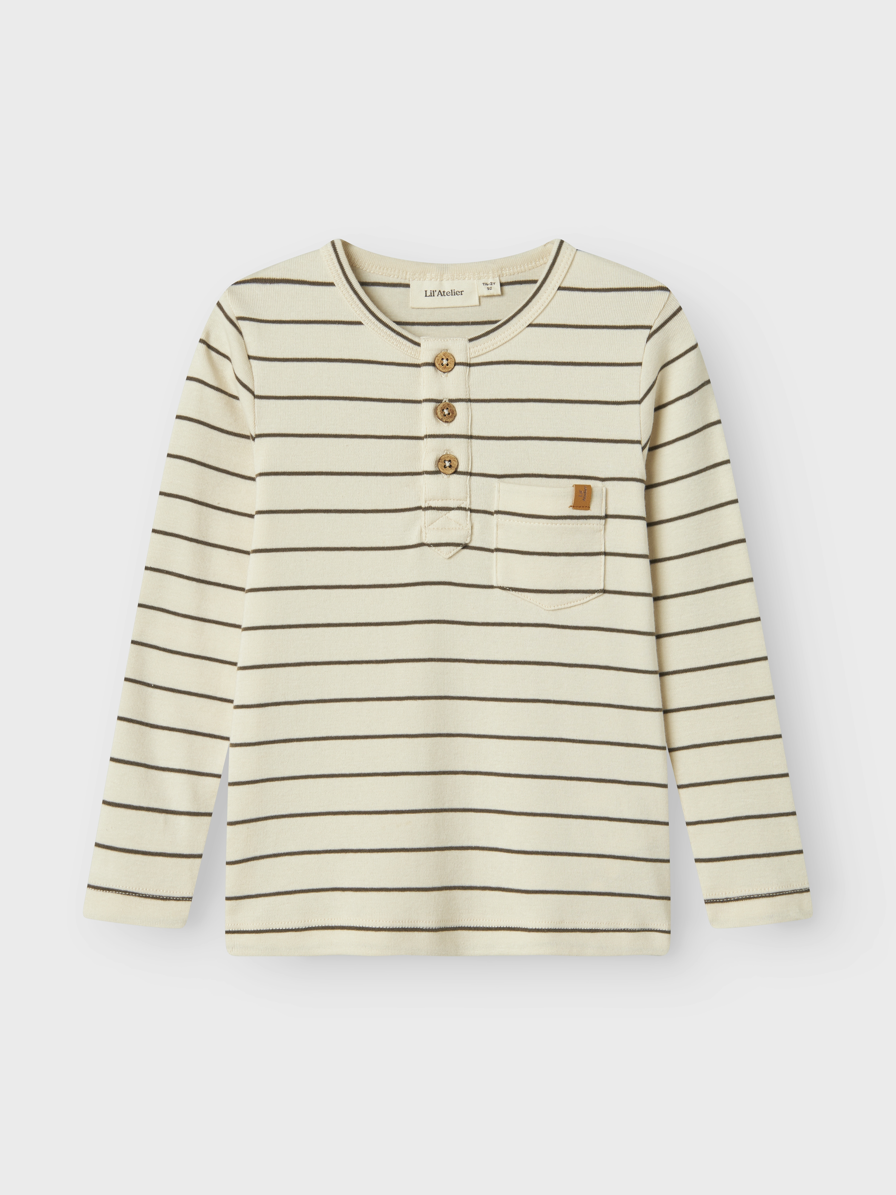 Lil' Atelier MINI  NMMGEO LIM LS SLIM TOP LIL