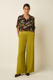 King Louie Irma Pants Fanna Green Envy